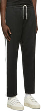 AMI Alexandre Mattiussi Black Ami Patch Track Pants