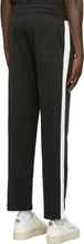 AMI Alexandre Mattiussi Black Ami Patch Track Pants