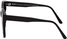 AMI Alexandre Mattiussi Black Round Sunglasses