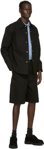 AMI Alexandre Mattiussi Black Worker Shorts