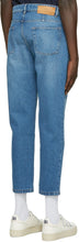 AMI Alexandre Mattiussi Blue Tapered Fit Jeans