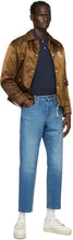 AMI Alexandre Mattiussi Blue Tapered Fit Jeans
