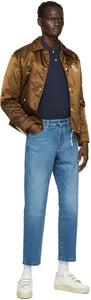 AMI Alexandre Mattiussi Blue Tapered Fit Jeans