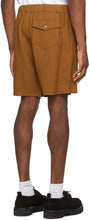 AMI Alexandre Mattiussi Brown Elasticized Waist Shorts