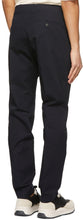 AMI Alexandre Mattiussi Navy Cigarette Fit Trousers