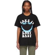 AMIRI Black A Love Movement Edition 'Take It Easy' T-Shirt - Amiri Black Une édition de mouvement d'amour 'Tenez-la facile' T-shirt - Amiri Black A Love Movement Edition 'Take It Shirt'T-Shirt
