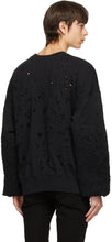 AMIRI Black Shotgun Sweatshirt