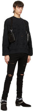 AMIRI Black Shotgun Sweatshirt