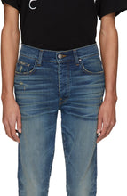 AMIRI Indigo Distressed Stack Jeans