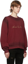 AMIRI Red 'Los Angeles' Sweatshirt