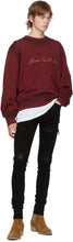 AMIRI Red 'Los Angeles' Sweatshirt