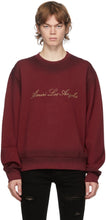 AMIRI Red 'Los Angeles' Sweatshirt - Sweat-shirt d'Amiri Red 'Los Angeles' - Amiri Red '로스 앤젤레스 스웨트 셔츠