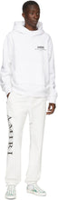 AMIRI White Large Logo Lounge Pants