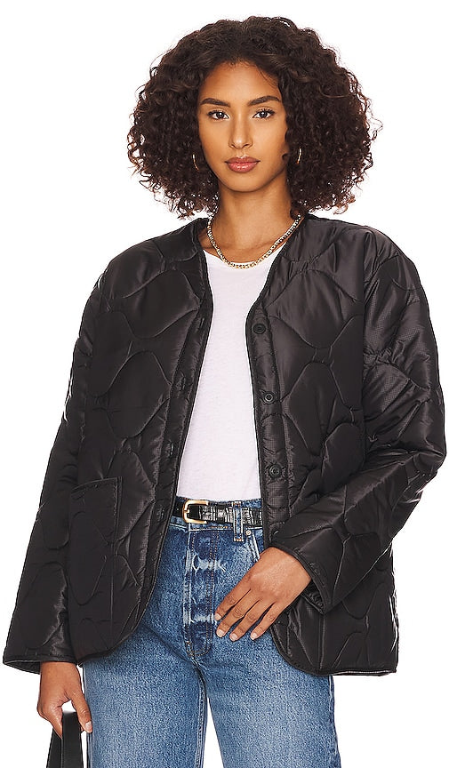 ANINE BING Andy Bomber Jacket in Black Anine bing Andy Bomber veste en noir 动物宾安迪·安迪（Andy Andy）轰炸机夹克黑色