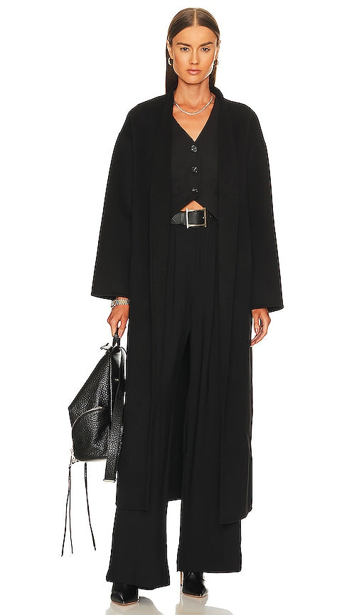 ANINE BING Hunter Coat in Black Manteau de chasseur anine bing en noir 生育Bing Hunter外套黑色