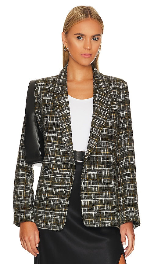 ANINE BING Madeleine Blazer in Green Anine bing madeleine Blazer en vert Anine bing Madeleine Blazer绿色
