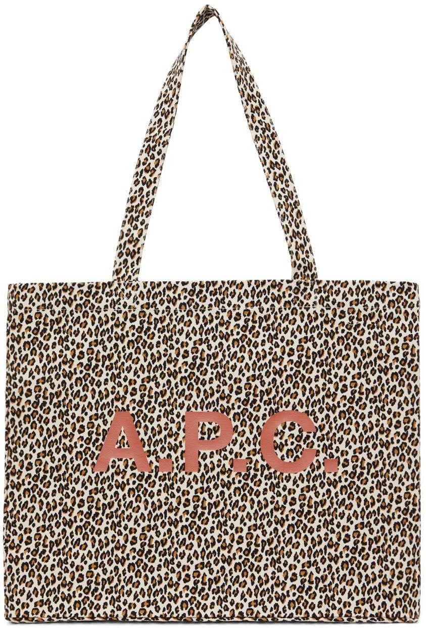 A.P.C.: tote bags for woman - Beige  A.p.c. tote bags PLAABF61586 online  at