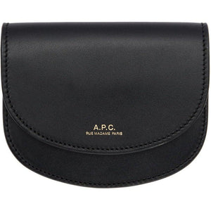 A.P.C. Black Compact GenÃ¨ve Wallet - A.P.C. Portefeuille Générique Compact Black - a.p.c. 블랙 콤팩트 Gennave 지갑