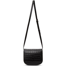 A.P.C. Black Croc Dina Bag