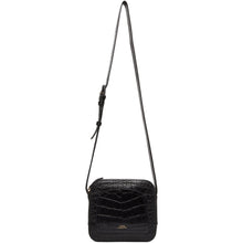 A.P.C. Black Croc Louisette Bag - A.P.C. Sac Croc Black Croc Louisette - a.p.c. 검은 croc 루이 넷 백