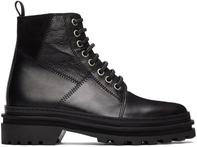 A.P.C. Black Marcel Boots - A.P.C. Bottes Black Marcel - a.p.c. 블랙 마르셀 부츠
