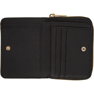 A.P.C. Black Saffiano Emmanuelle Wallet