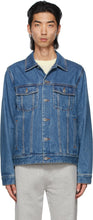 A.P.C. Blue Denim Charles Jacket - A.P.C. Veste Blue Denim Charles - a.p.c. 블루 데님 찰스 자켓