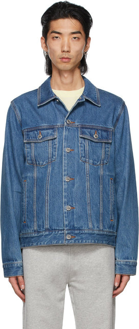 A.P.C. Blue Denim Charles Jacket - A.P.C. Veste Blue Denim Charles - a.p.c. 블루 데님 찰스 자켓