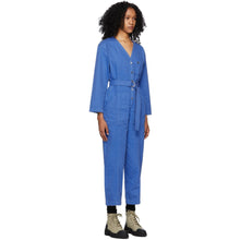 A.P.C. Blue Denim Gaelle Jumpsuit