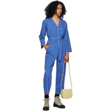 A.P.C. Blue Denim Gaelle Jumpsuit