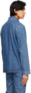 A.P.C. Blue Denim Kerlouan Jacket