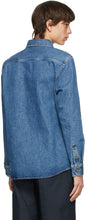 A.P.C. Blue Denim Victor Over Shirt