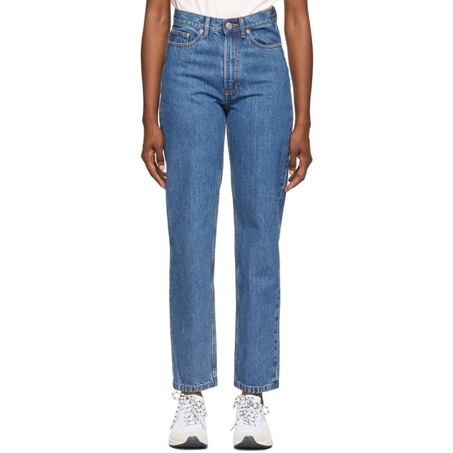 A.P.C. Blue Martin Denim Jeans - A.P.C. Blue Martin Denim Jean - a.p.c. 블루 마틴 데님 청바지