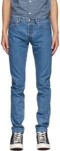 A.P.C. Blue Petit New Standard Jeans - A.P.C. Blue Petit Nouveau Jeans standard - a.p.c. 푸른 쁘띠 새로운 표준 청바지