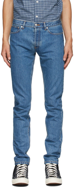 A.P.C. Blue Petit New Standard Jeans - A.P.C. Blue Petit Nouveau Jeans standard - a.p.c. 푸른 쁘띠 새로운 표준 청바지