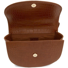 A.P.C. Brown Croc GenÃ¨ve Bag