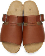 A.P.C. Brown Gabriel Sandals