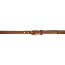 A.P.C. Brown Leather Rosette Belt - A.P.C. Ceinture de rosette en cuir marron - a.p.c. 갈색 가죽 장미 벨트