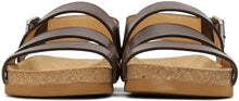 A.P.C. Brown Raphael Sandals