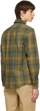 A.P.C. Green Check Trek Over Shirt