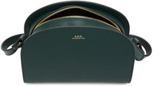 A.P.C. Green Mini Demi-Lune Bag