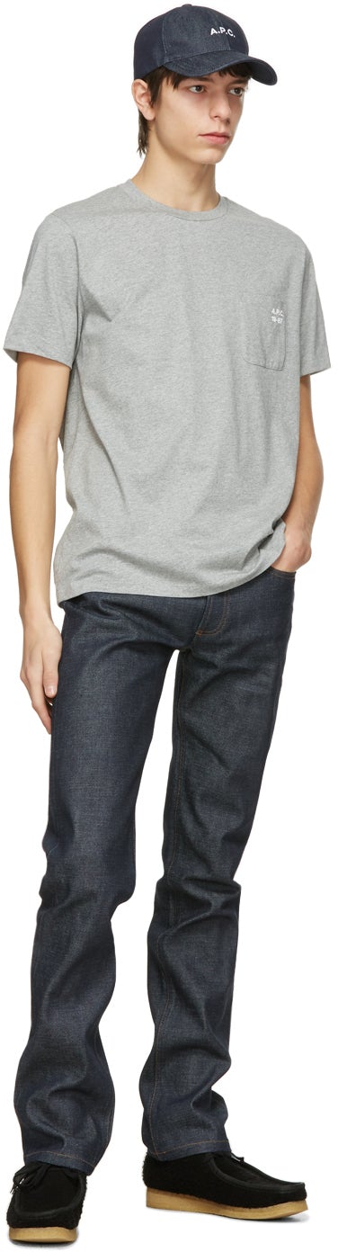 A.P.C. Grey Andrew T-Shirt