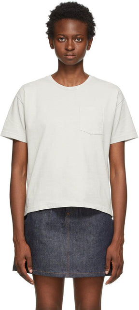 A.P.C. Grey Hope T-Shirt - A.P.C. T-shirt gris espoir - a.p.c. 회색 희망 티셔츠