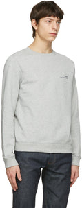 A.P.C. Grey Item Sweatshirt