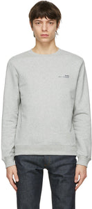 A.P.C. Grey Item Sweatshirt - A.P.C. Sweat-shirt d'objet gris - a.p.c. 회색 아이템 스웨터