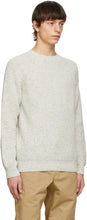 A.P.C. Grey Marled Ludo Sweater