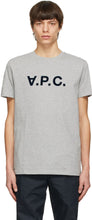 A.P.C. Grey VPC T-Shirt - A.P.C. T-shirt VPC gris - a.p.c. 회색 VPC 티셔츠