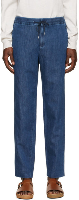 A.P.C. Indigo Denim Etienne Trousers - A.P.C. Indigo Denim Etienne Pantalons - a.p.c. 인디고 데님 Etienne 바지