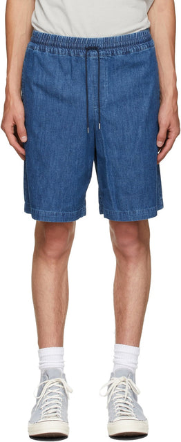 A.P.C. Indigo Kaplan Shorts - A.P.C. Short Indigo Kaplan - a.p.c. Indigo Kaplan 반바지