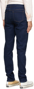 A.P.C. Indigo Middle Standard Jeans